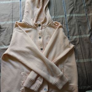 Peach sweatshirt
